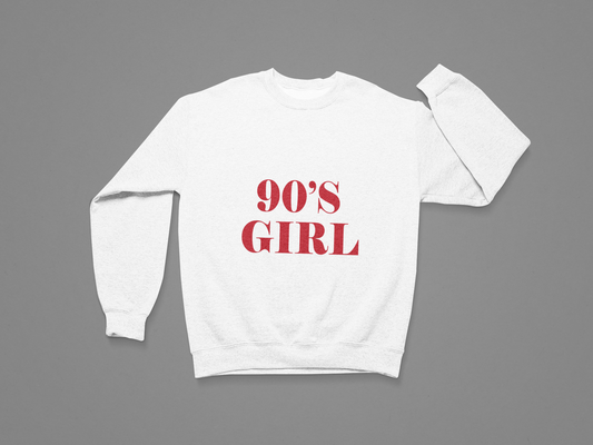 Sudadera 90´s GIRL